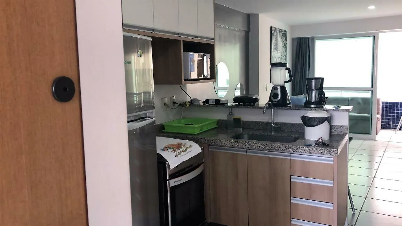 아파트 Liv Inn Apartamento Na Beira-Mar Fortaleza 브라질